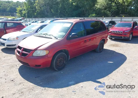 2005 Dodge Grand Caravan Se z USA, uszkodzony, nr VIN 2D4GP24R55R163838